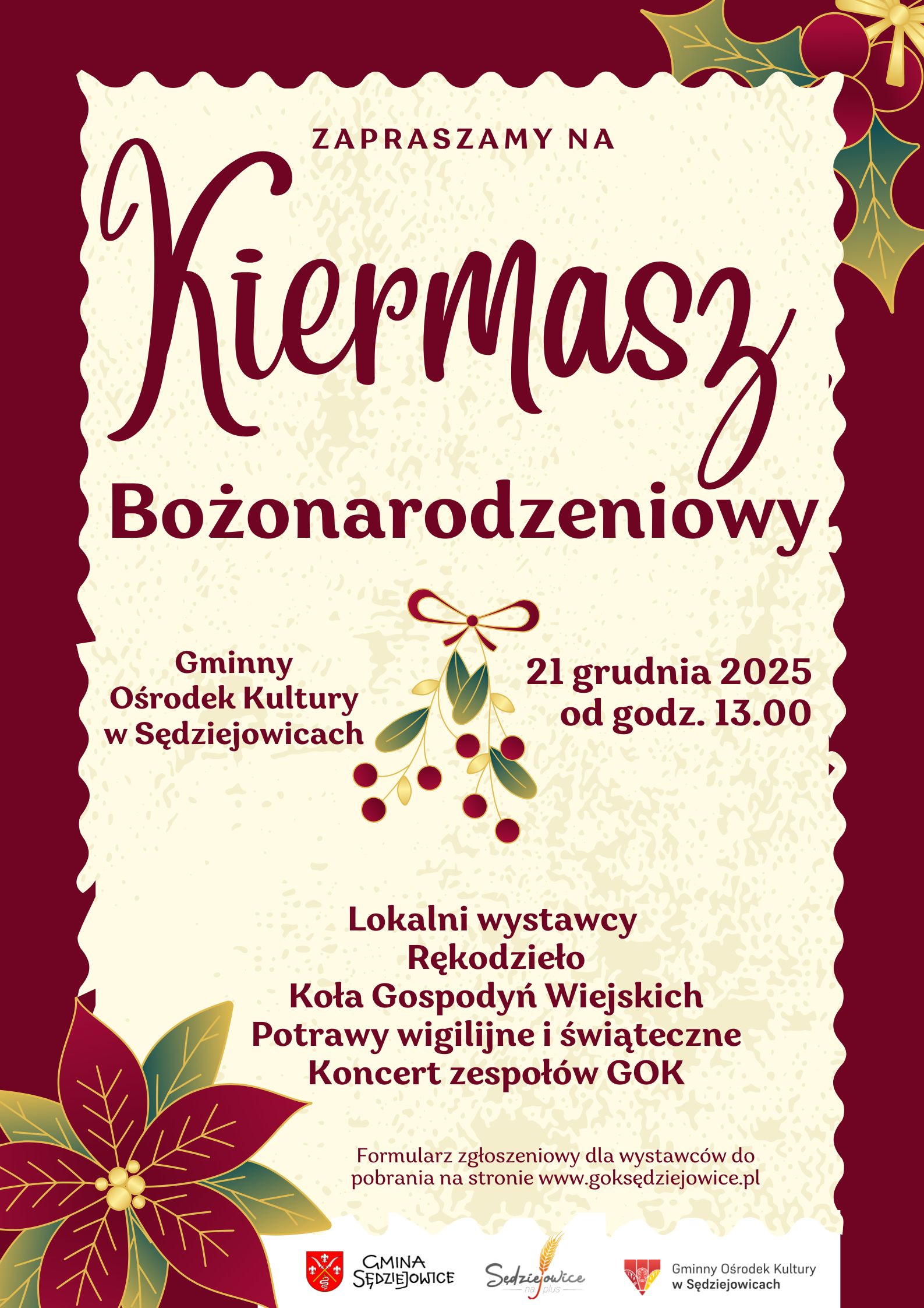 Kiermasz Bożonarodzeniowy 2025